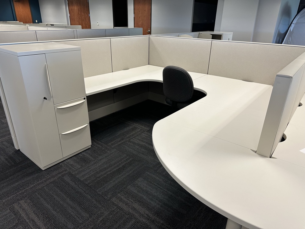 Dedicated desk workstation at ORBIT